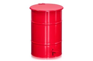 Avfallsbehållare 30 l inkl. Fo tpedal Röd