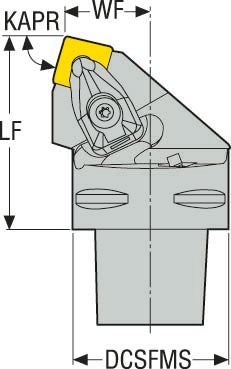 HÅLLARE C8-DSRNL-45080-19