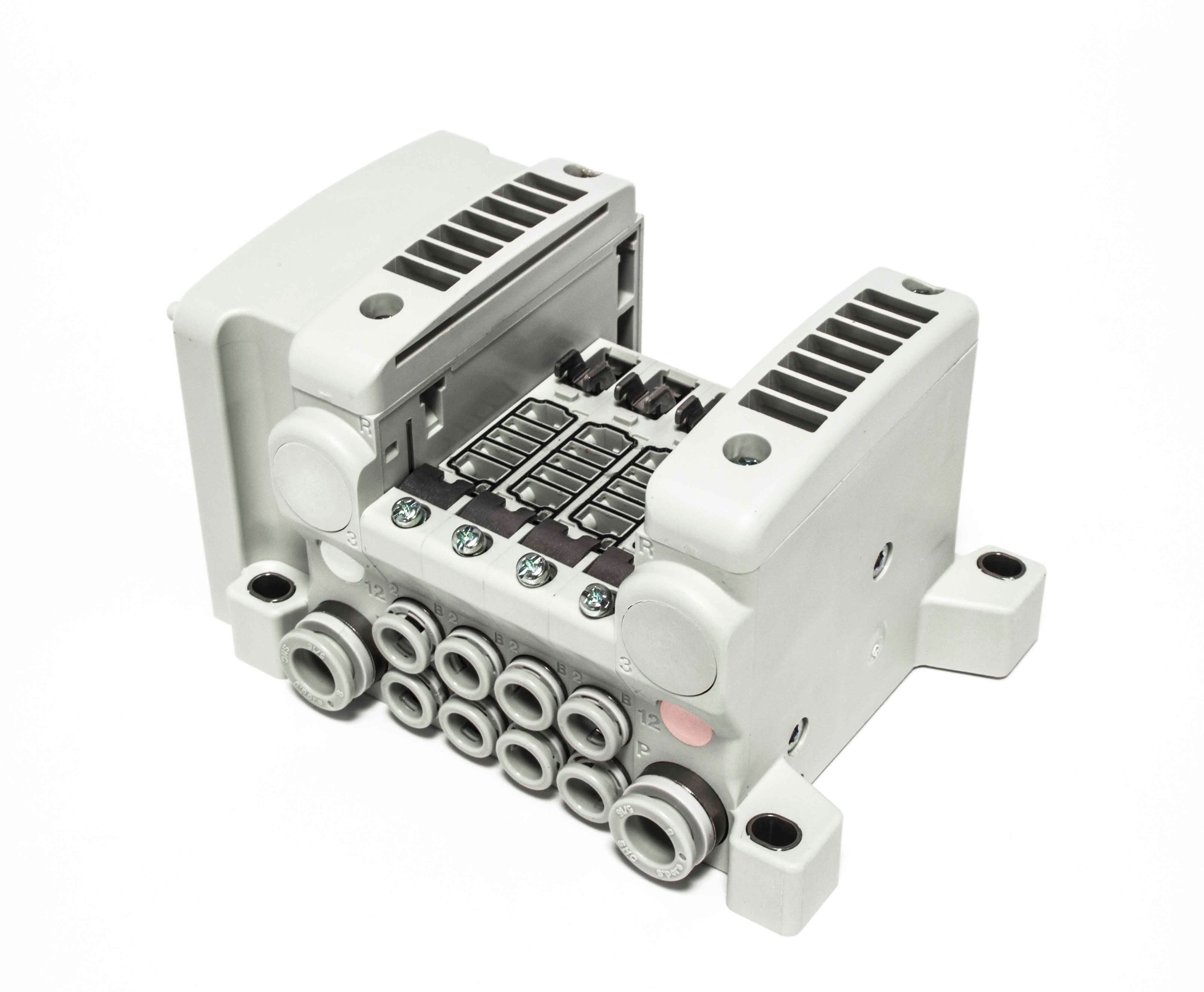 ANSL.PLATTA VV5QC11-04C6SDO-S. 4 PL INBYGGD LJUDDÄMPARE