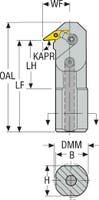 Hållare A24-MVLNR-3