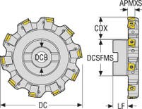 FRÄS R335.25-250.1721XL.60-16L
