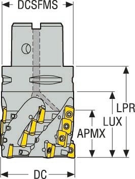 FRÄS C4-R217.69-044-058-10.5A