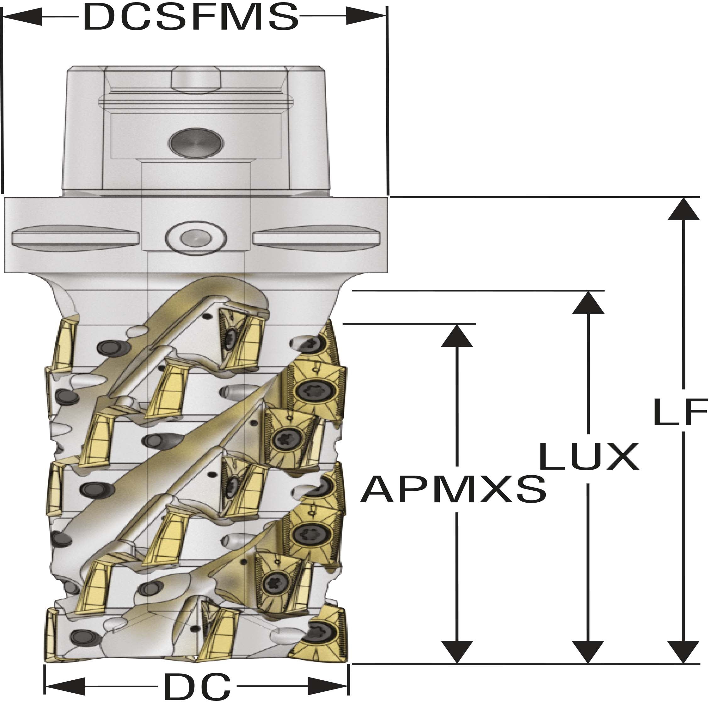 FRÄS  C6-R217.69-02.00-3.89-XO 16-4A