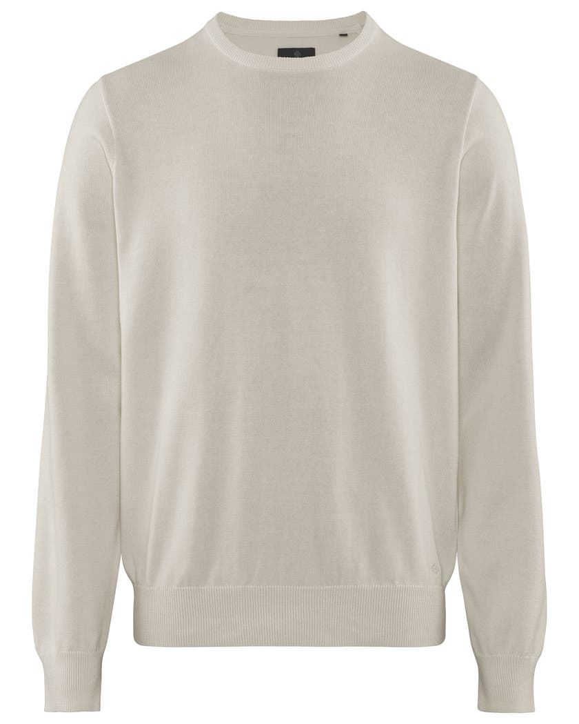 Brockton cotton crew neck offw hite s