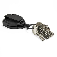 KEY-BAK nyckelhållare S48P-K m ed bältes clips och kevlar lin