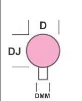 SLIPSTIFT KU 08 6 AR   46 O 5 V