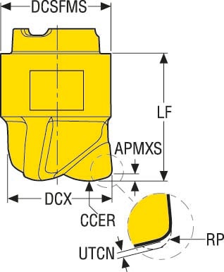 MP16-1580.9HFZ3-MD12 MP3000 MINIMASTERSKÄR