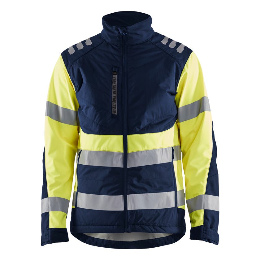 JACKA 44972513 MARIN/GUL 4XL