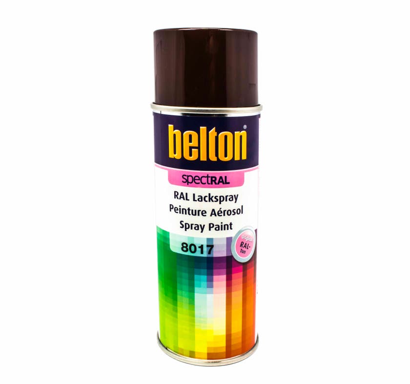 SPRAYFÄRG BRUN 400ML RAL 8023
