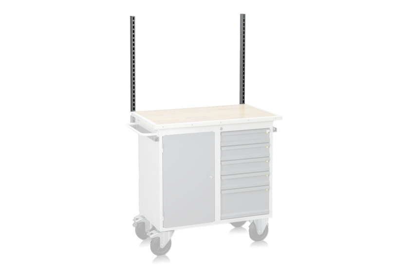 Perforerade Pelare för Mobil A rbetsbänk