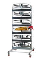 Slangställ komplett 6 korgar