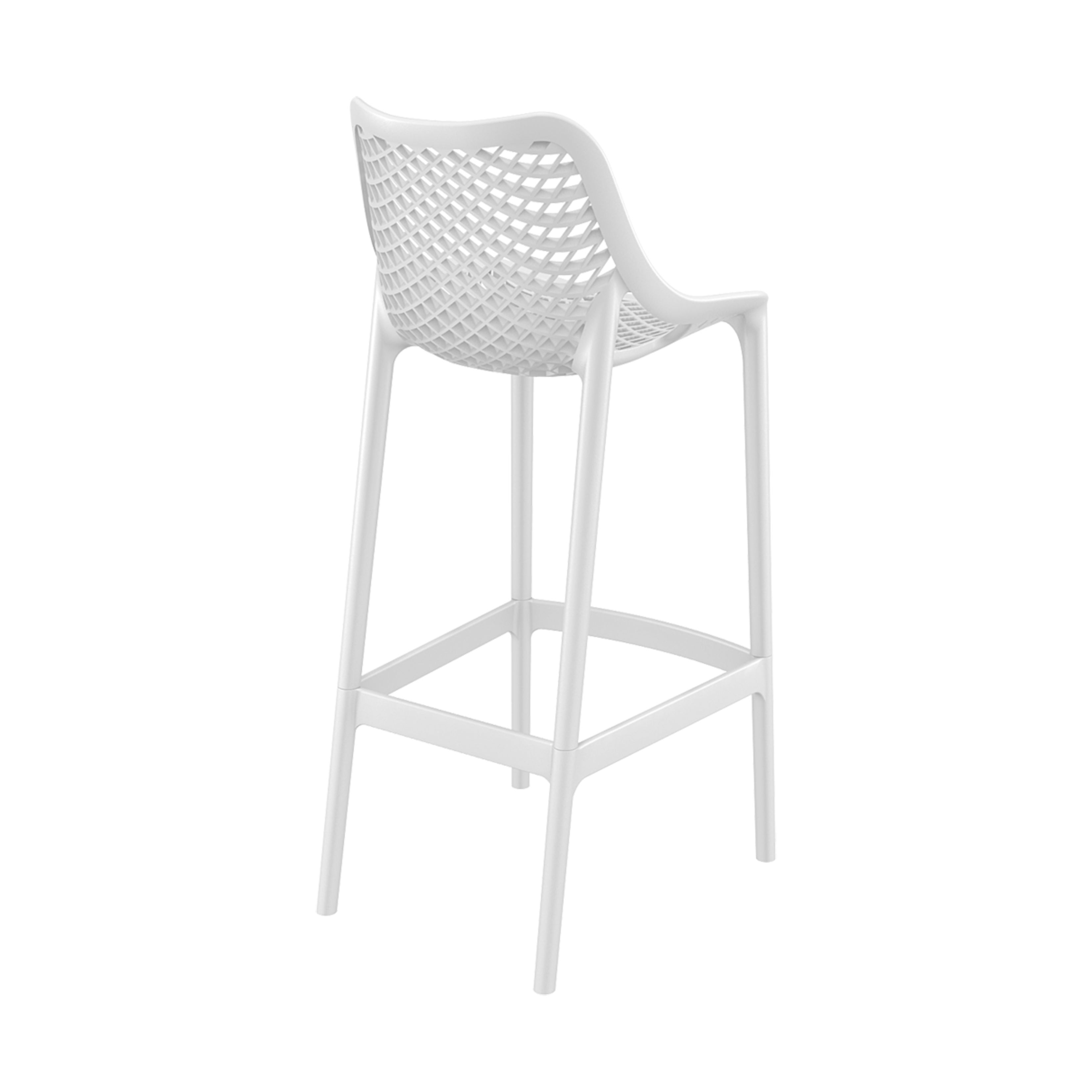 Air barstol 75 cm, vit