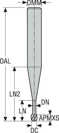 PINNFRÄS HM 116L012TN-MEGA-64-T