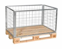 FLEXPALLRAM 660 MM ELFÖRZINKAD