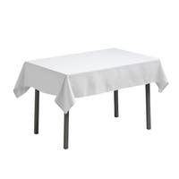 Vit duk, 50% bomull / 50% poly ester, 250x130 cm