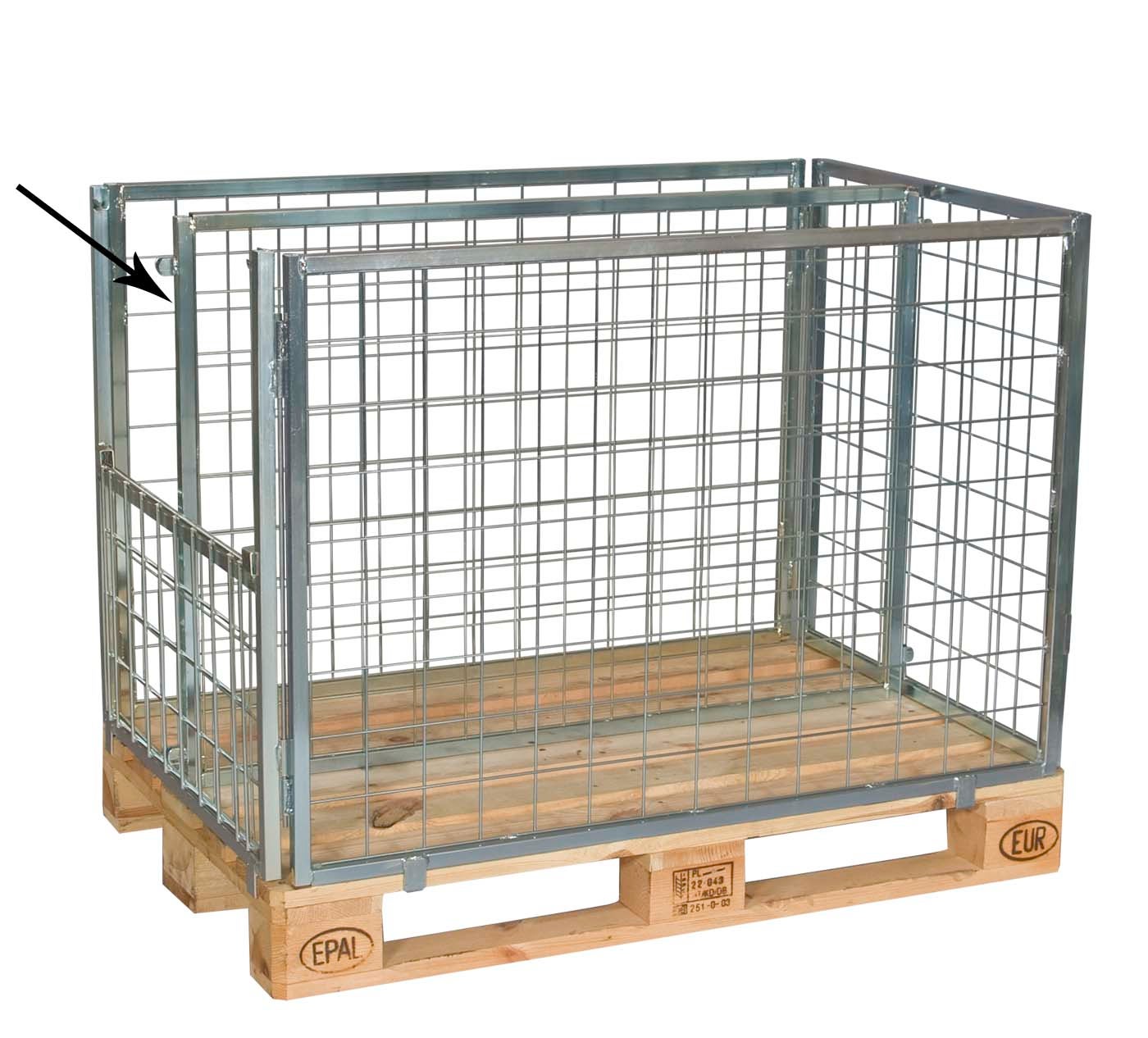 AVDELARE 750X400 MM ELFÖRZINKAD