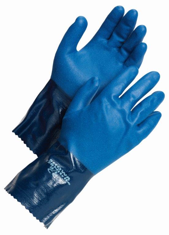 HANDSKE NITRIL BLÅ 8 CS720 SHOWA