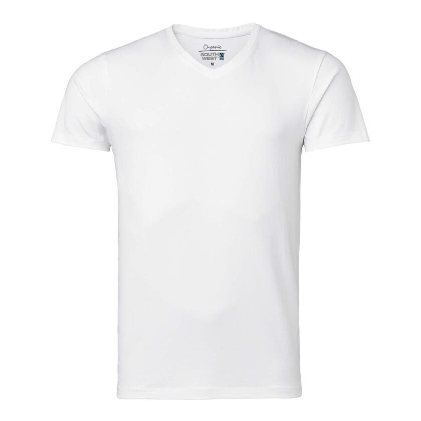 T-SHIRT FRISCO MS VN GOTS VIT South West