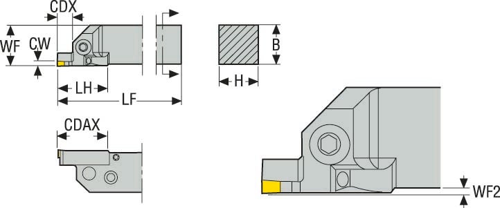 Hållare CFIR10005D-R3.102.17-J et