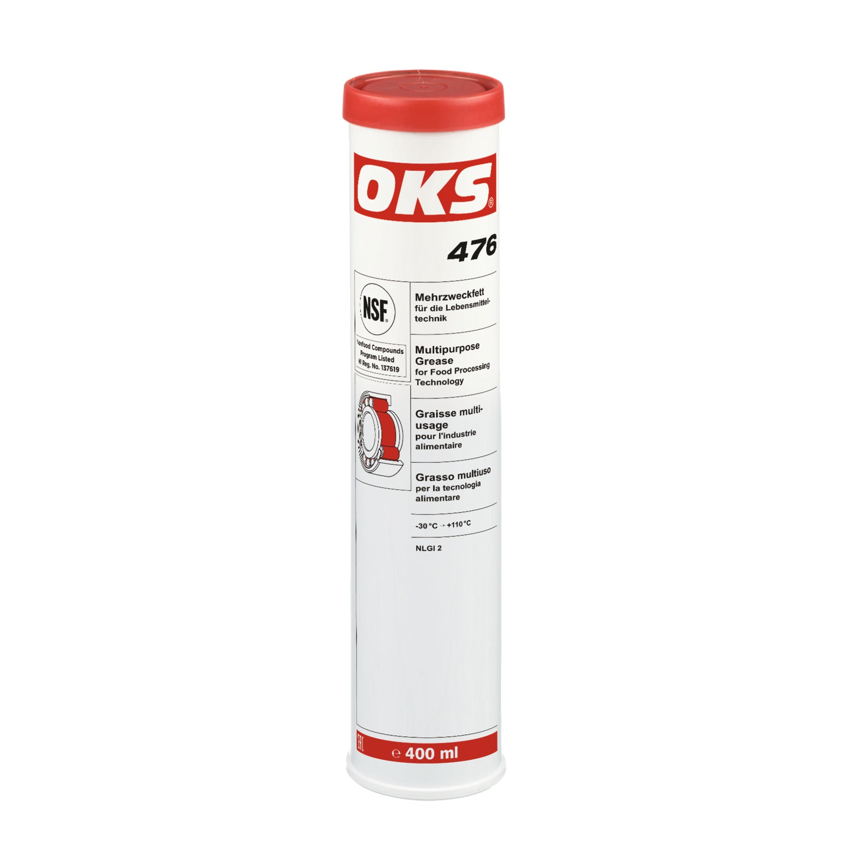 OKS 476 Livsmedelfett allround 400 ML