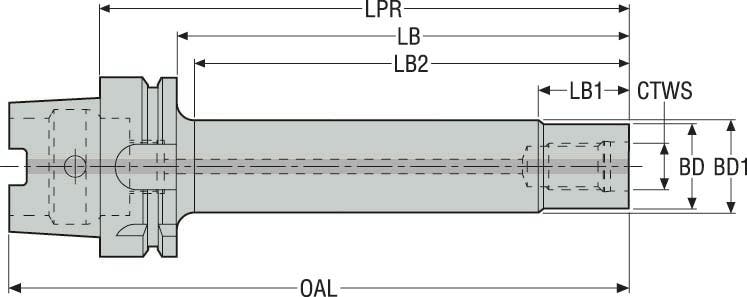 HÅLLARE HSKA125-M20-225-K