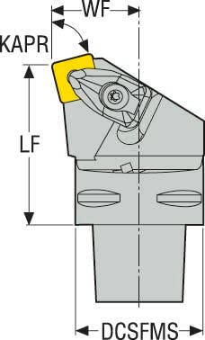 HÅLLARE C6-DSKNL-45065-19-M