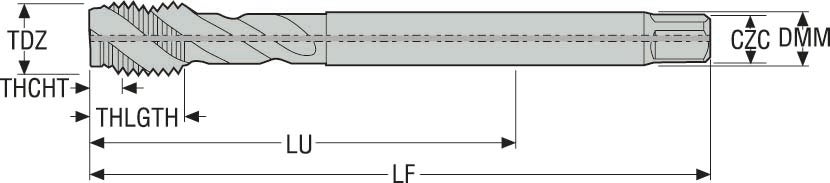 TAPP MTH-M30X3.50ISO6HX-BC-P00 4-A