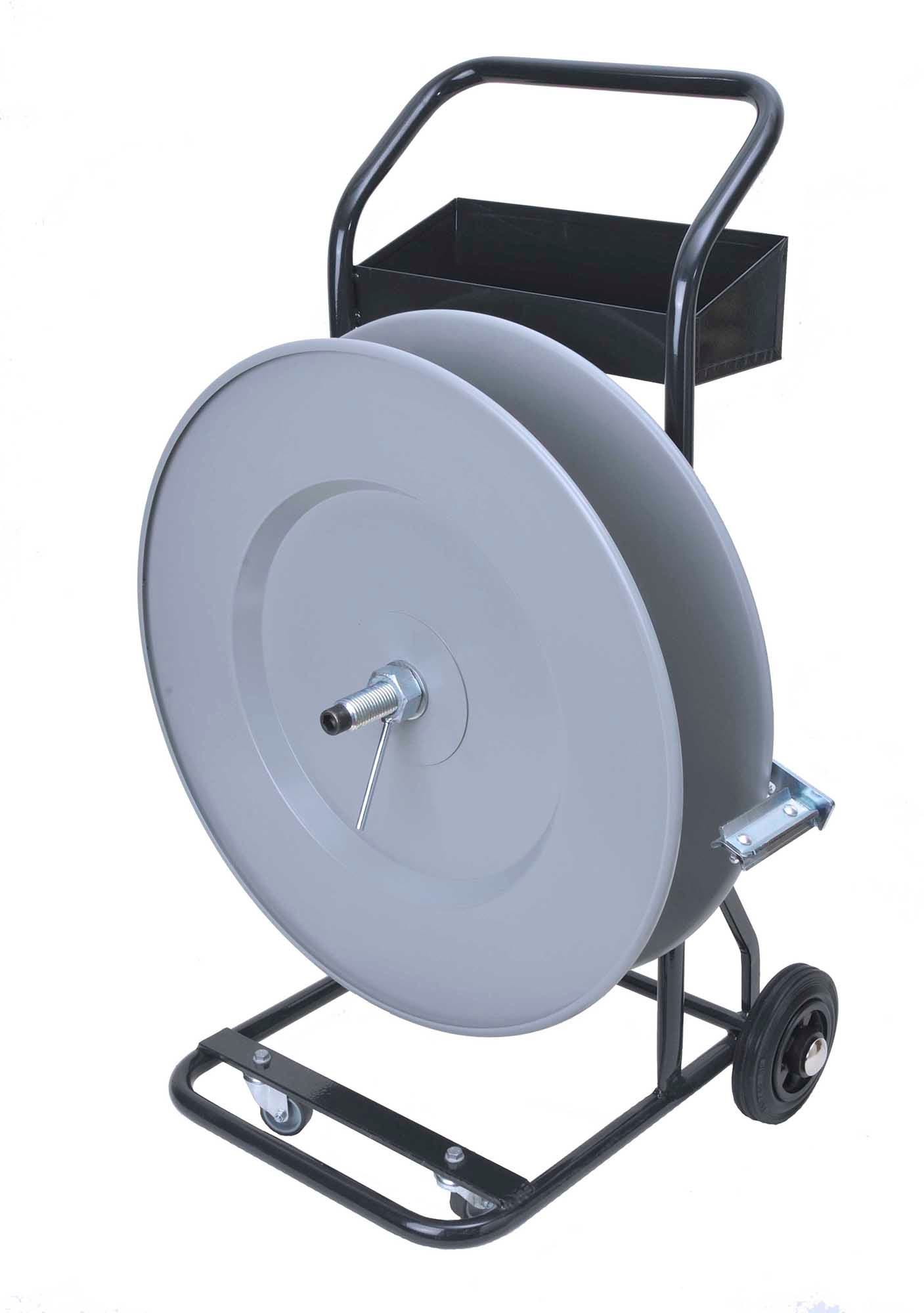 BANDAVRULL. STÅL/PLAST AR-406 406 MM MED HYLLA