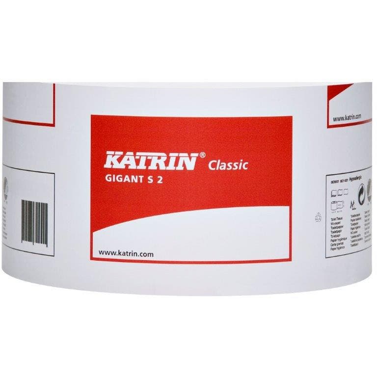 TOALETTPAPPER 106101  KATRIN 2-LAG 12/rullar