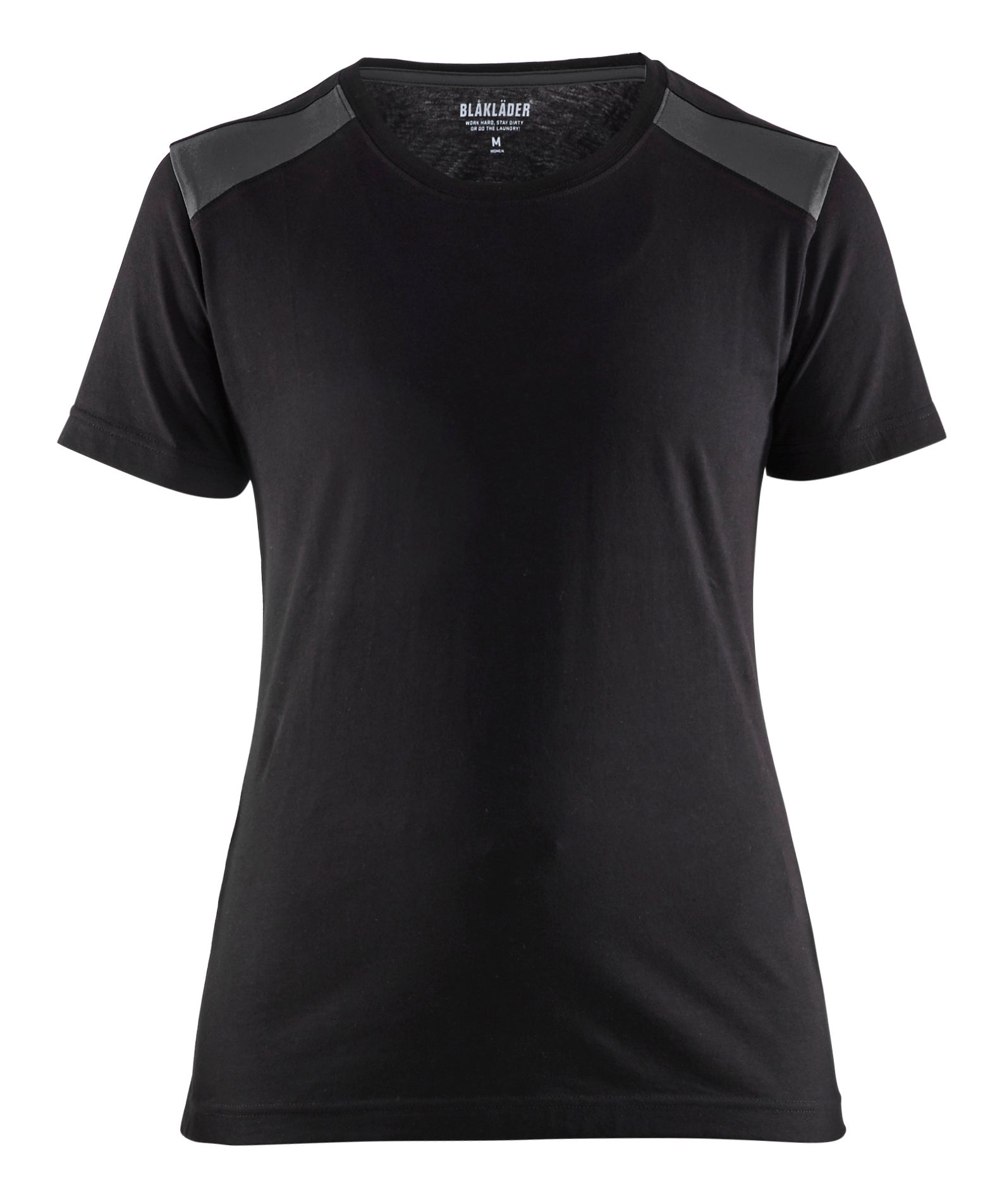 T-SHIRT 34791042 SVART/GRÅ M