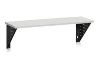 Sittbänk Vägghängd 1000 mm Lju sgrå Laminat