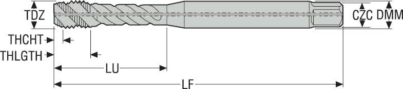 TAPP MTH-M8X1.25ISO6HX-BC-P003
