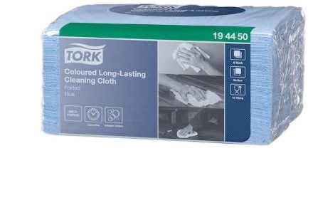 Torkduk 194450 40/BUNT Tork Rengöringsduk Färgkodad