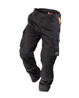 SVETSBYXOR LAHTI, SVART/ORANGE