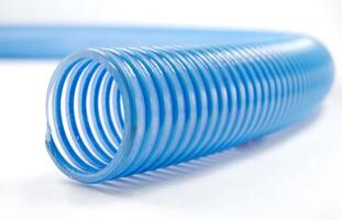 POLYURETANSLANG EOLO PU BLÅ SPIRAL