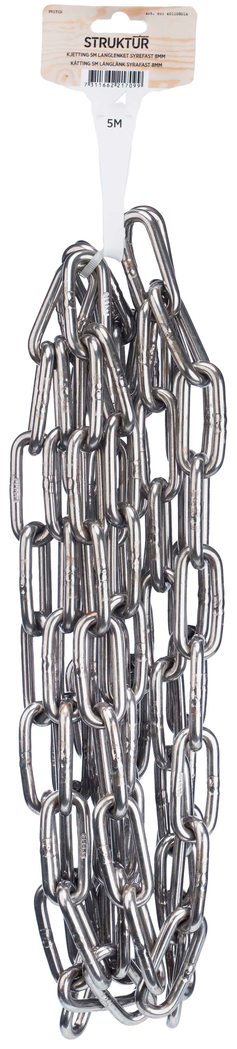 KÄTTING LL SYRAFAST 5M Ø8MM