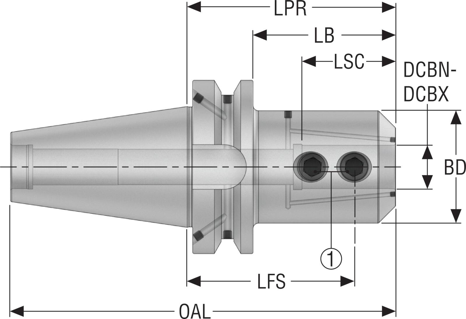 HÅLLARE BT50ADB-EM32-105-L1