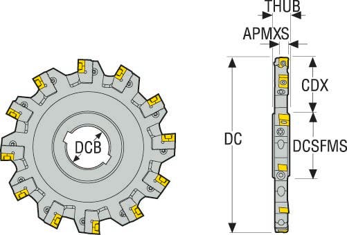 FRÄS 335.18-10.00-XL0708R
