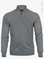 Brighton 1/4-Zip Men GreyMelan ge S