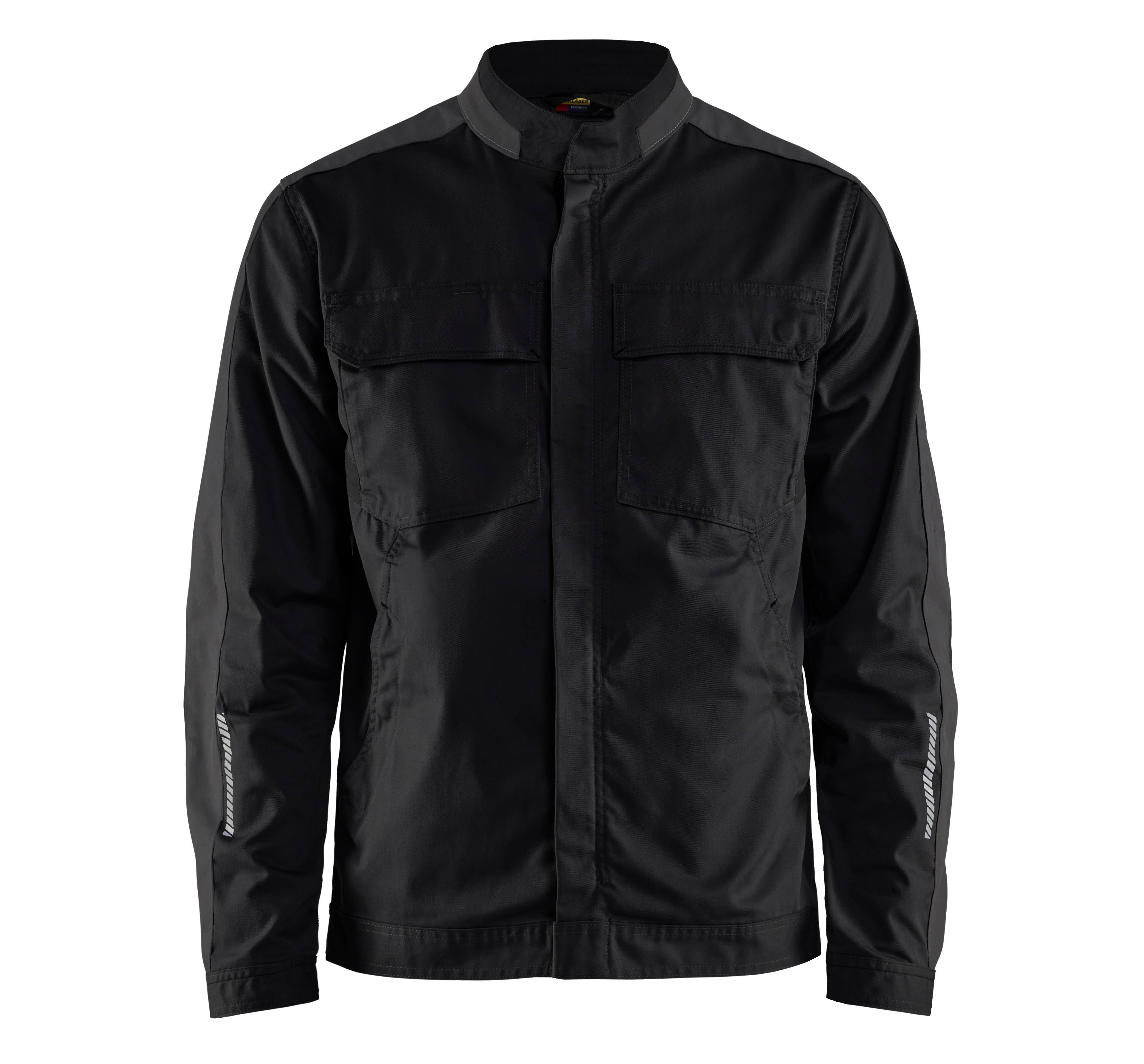 JACKA 44441832 SVART/GRÅ 6XL