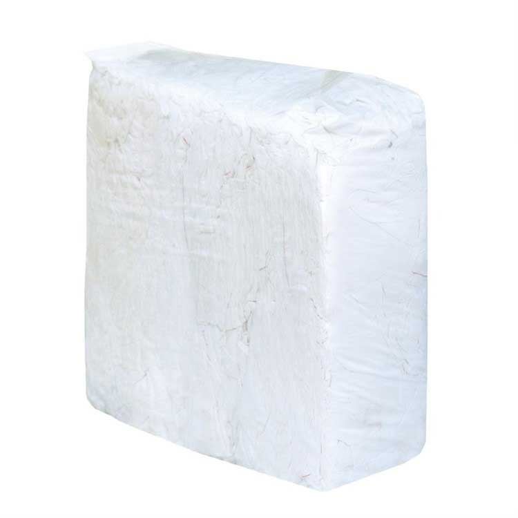 VITA LAKANSDUKAR 10 KG/BAL 100% BOMULL