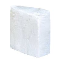 Vita lakansdukar 10 kg/bal 100% bomull