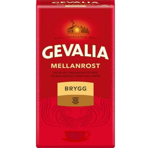KAFFE GEVALIA MELLANROST 450g