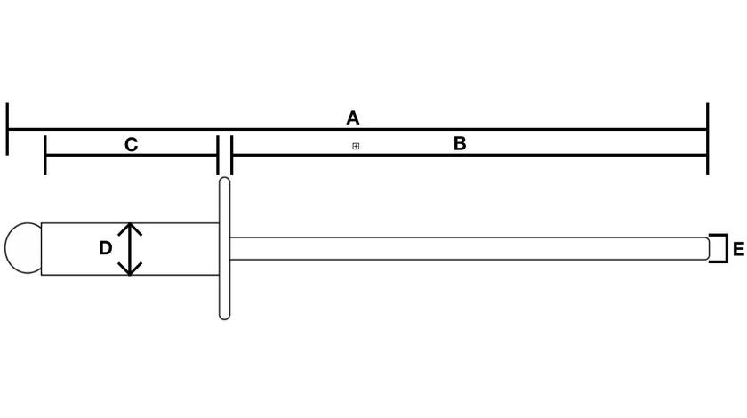 POPNIT TAP/D 68 BS 4,8X11