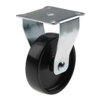 HJUL FAST 75MM 60X60MM SVART