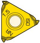 GÄNGSKÄR 16NR2.5ISO-A2 CP500