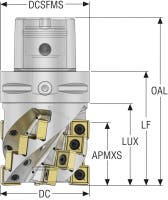 Fräs C6-R217.82-063-043-SN.4BA