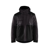 JACKA 48811987 MÖRKGRÅ/SVA 4XL