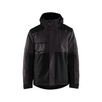 JACKA 48811987 MÖRKGRÅ/SVA 4XL