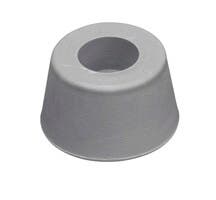 DÖRRSTOPP 24X12MM GRÅ